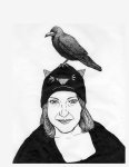 Crow_on_Woman__s_Head_by_xterminal.jpg