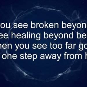 Mended - Matthew West (Lyrics)