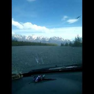 Kia Rio Crossing Creek In Alaska