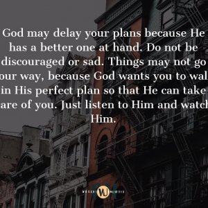 God’s delays